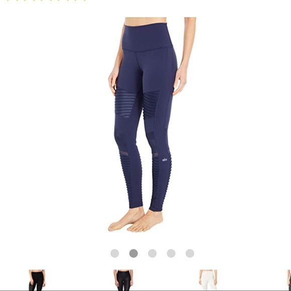 ALO Yoga Pants - ALO 🔴 High Waisted Moto legging